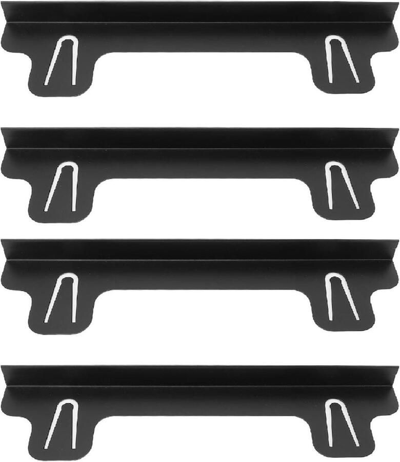 Fornuis Gap Covers Kookplaat Vullers Keuken Schoonhouden Roestvrij Staal 36 x 11 x 3 cm Zwart