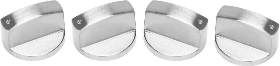 Fornuis Knoppen Gasfornuis Bediening Keuken Gebruik Metalen Zinklegering 6mm As Chroom