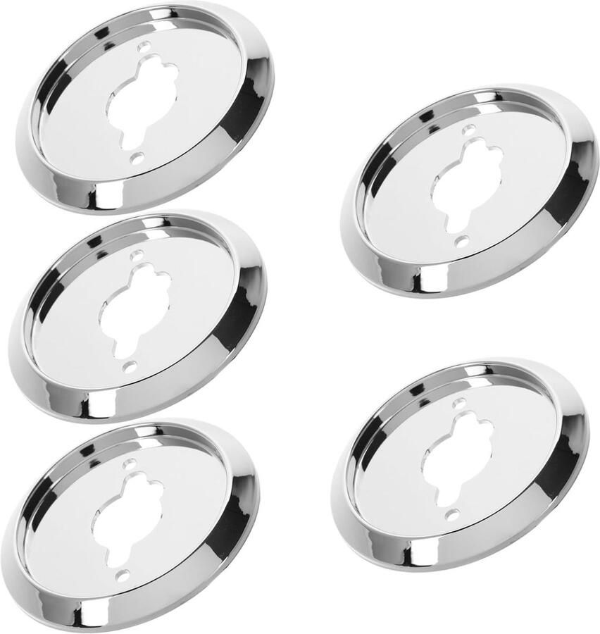 Fornuis Knoppen Kookplaat Onderdelen Keuken Reparatie Universele Pasvorm 5 Stuks Zilver