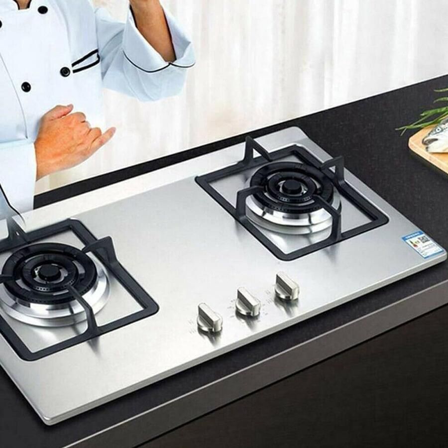 Fornuis Knoppen Kookplaat Schakelaars Keuken Reparatie Eenvoudige Installatie 8mm Diameter Zilver