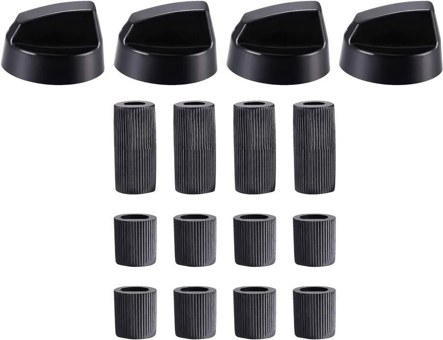 Fornuis Knoppen Vervangende Knoppen Koken Verbeteren Geselecteerd ABS Materiaal 4 Stuks Meerkleurig