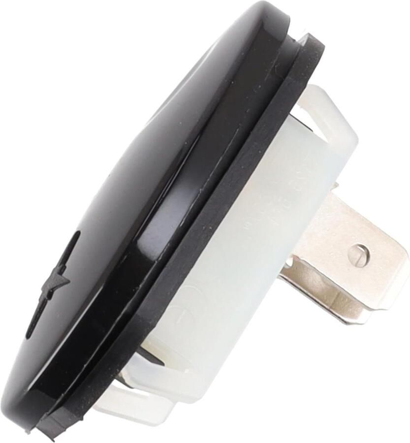 Fornuis Kookplaat Knop Ontsteking Schakelaar Apparaat Reparatie Specifiek Model Standaard Zwart