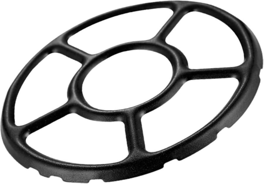 Fornuis Mat Pannenhouder Stabiel Koken Roestvrij Staal 17.5 cm Zilver