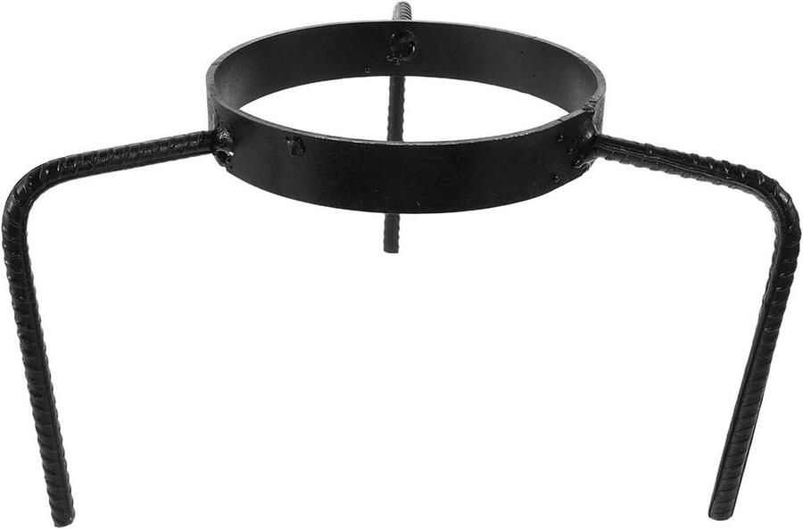 Fornuis Ondersteuningsframe Kookring Stabiel Koken Hittebestendig Gietijzer 27.5 cm Zilver