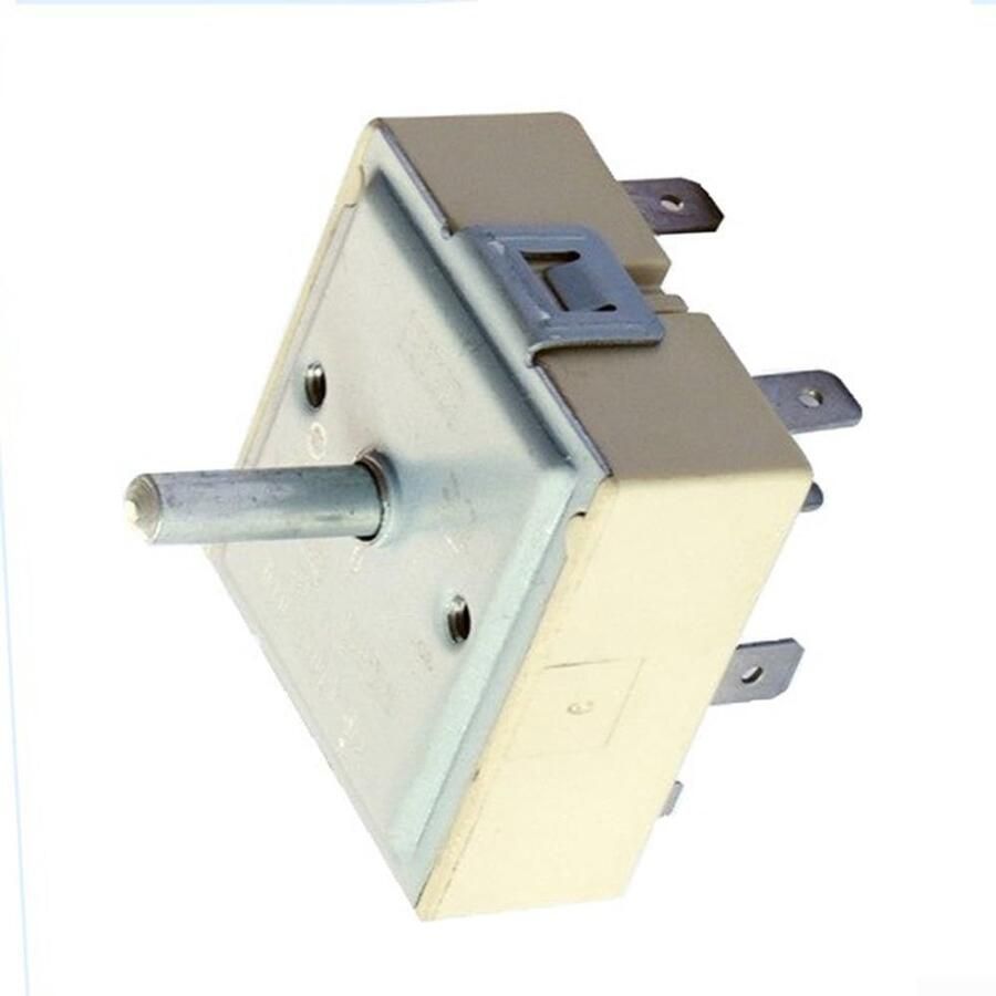 Fornuis Schakelaar Vervangingsonderdeel Kookplaat Keuken Reparatie Messing Koper Constructie 10 x 6 x 6 cm Koper