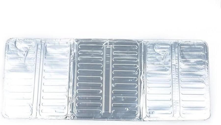 Fornuis Spatscherm Anti-vet schild Keuken schoonhouden Verstelbaar 3-paneel 832x317cm Zilver