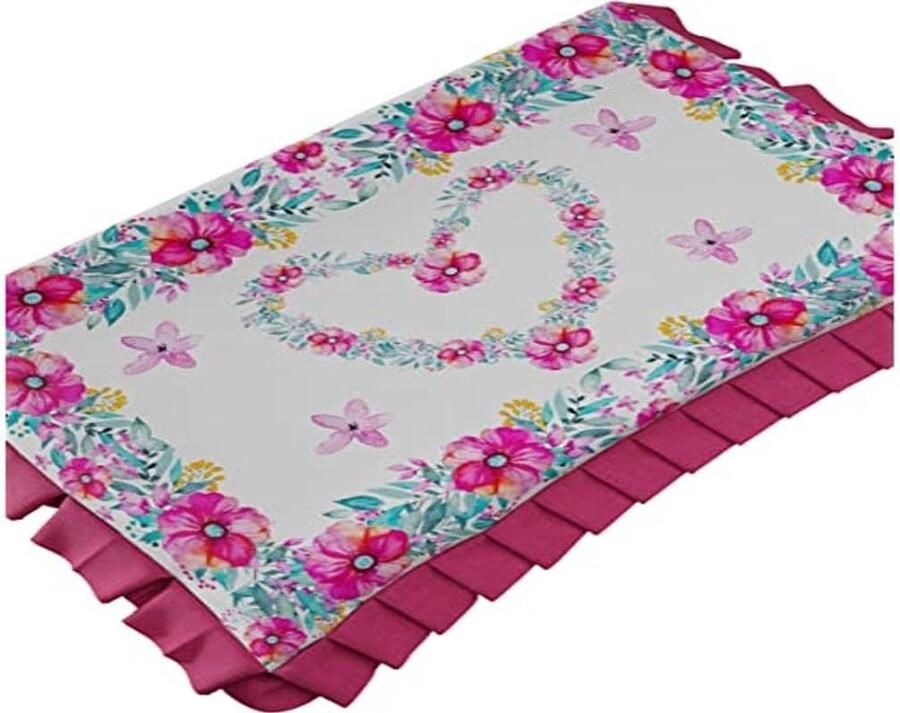 Fornuisafdekking Kookplaat Cover Keuken Decoratie Digitale Print 46 x 70 cm Bloem 01