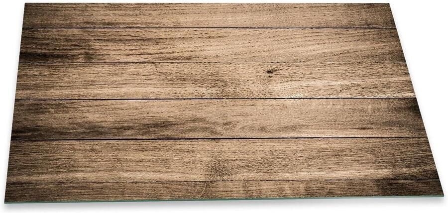 Fornuisafdekplaat Glas Werkblad Beschermer Kookplaat Beschermen Krasbestendig Hygiënisch 90 x 52 cm Patroon