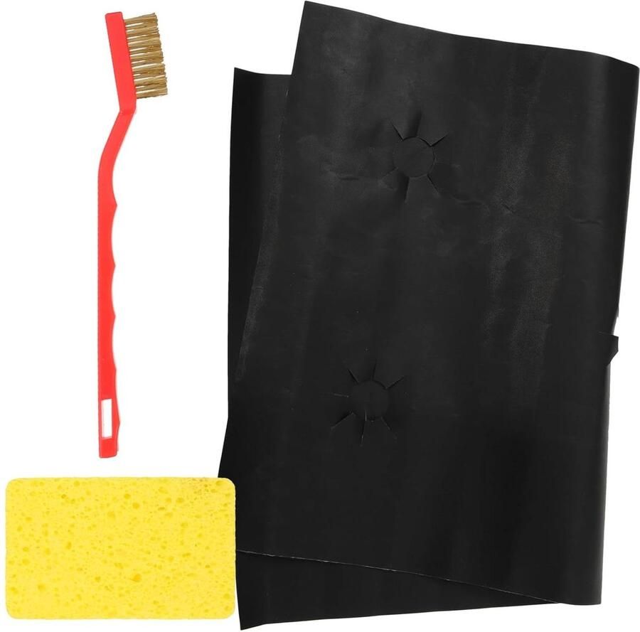 Fornuisbeschermers Kookplaat Covers Keuken Schoonhouden Antiaanbak Materiaal 81x81x81 cm Zwart