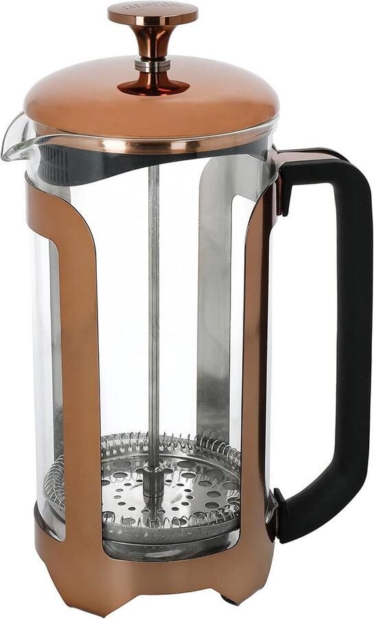 Franse Koffiepers Koffiezetter Koffie Zetten Roestvrij Staal 15x10x24cm