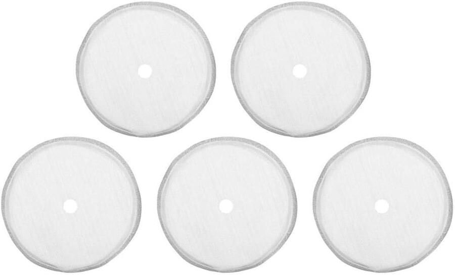 Franse pers 5 stks 80 mesh roestvrijstalen filterzeef voor 350 ml Franse pers koffiezetapparaat