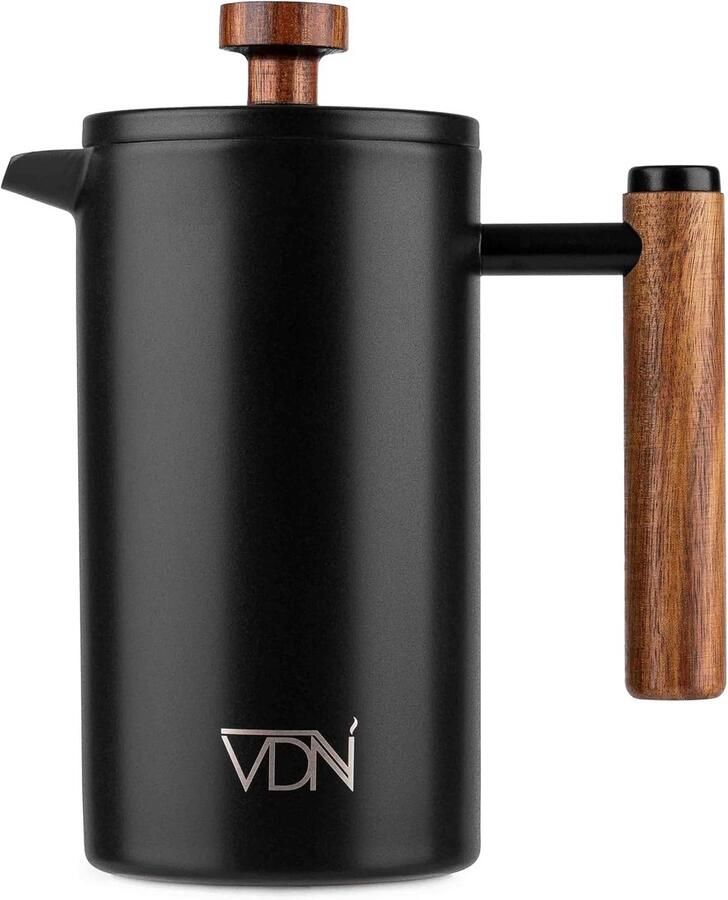 French Press Koffiezetapparaat met Dubbele Wand Isolatie 0.7 Liter