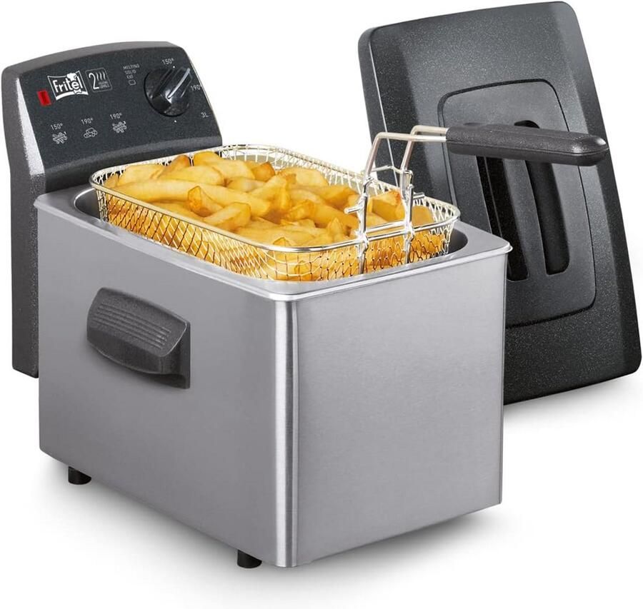 FRITEL friteuse Turbo SF 4150M met dubbele weerstand 3 liter 2400W