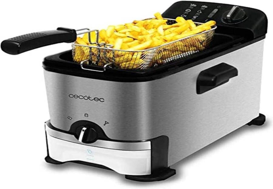 Frituurpan met tank en ProFiltersysteem Vermogen 2000 W inhoud 3 liter vaatwasmachinebestendig - Foto 2