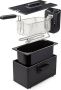 Princess Friteuse 3 liter Koude zone Frituurpan 2000W Zwart - Thumbnail 1