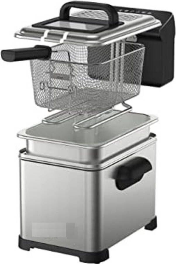 Friteuse 4 Liter Frituurpan Ruime Capaciteit Voor Perfect Frituren Eenvoudig Schoon Te Maken En Geschikt Voor Gezinsgebruik