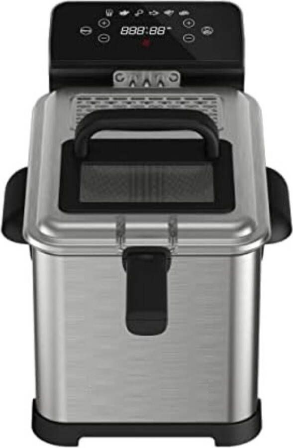 Friteuse 4 Liter Frituurpan Ruime Capaciteit Voor Perfect Frituren Eenvoudig Schoon Te Maken En Geschikt Voor Gezinsgebruik - Foto 2