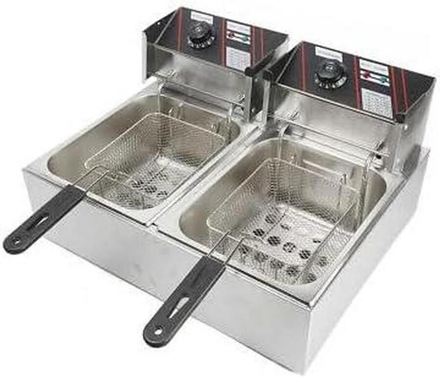 Friteuse Frituurpan Lekker Eten Compact Design 1.5 Liter Zwart