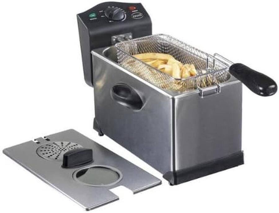 Friteuse Frituurpan Lekker Eten Grote Capaciteit 3 Liter Meerkleurig