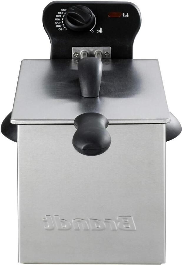 Friteuse Frituurpan Lekker Frituren Regelbare Thermostaat 3 Liter Grijs