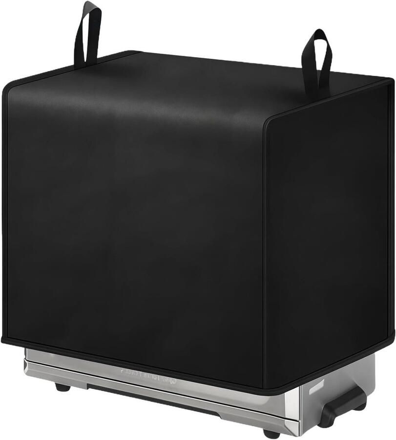 Friteuse Hoes Magnetronbescherming Opvouwbaar Keuken Apparaten Beschermen Hittebestendig Vetvrij 44 x 42 x 38 cm Grijs