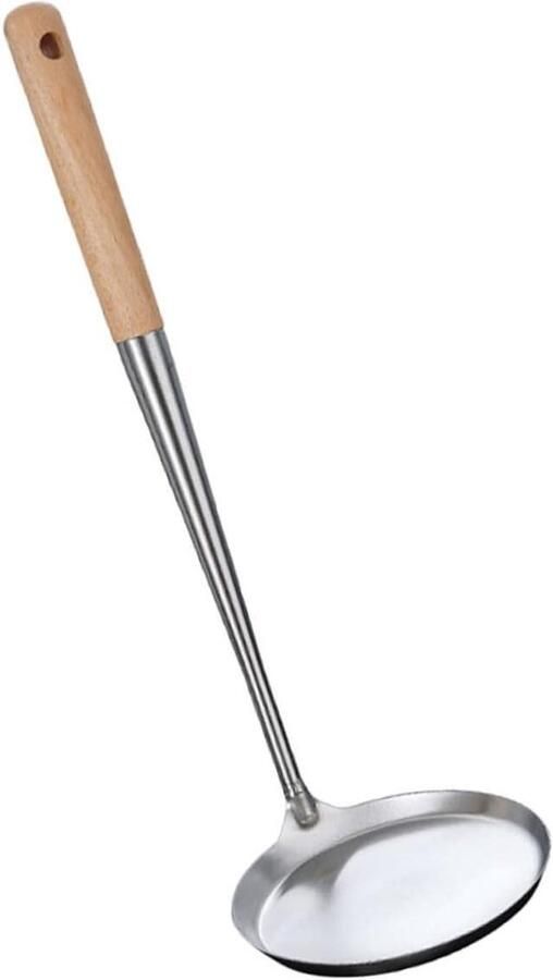Friteuse Lepel Koekjesmaker Bakvorm Gebak Maken Met Houten Handvat 34 cm Lengte Niet Gespecificeerd