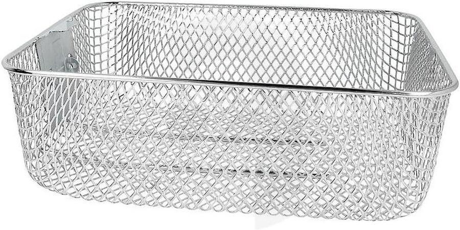 Friteuse Mand Accessoire Houder Frituren Thuis Origineel Onderdeel Standaard Maat Zilver