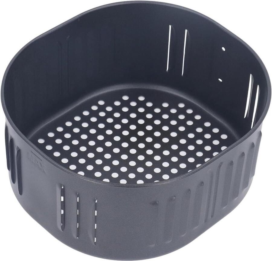 Friteuse Mand Vervangingsmand Bakken en Grillen Anti-aanbaklaag 5.5 Liter Zwart