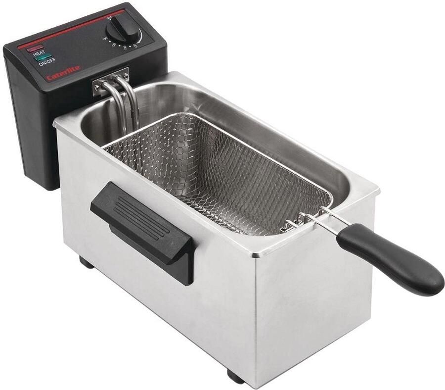 Friteuse met Lichtbelasting 3 5L Capaciteit