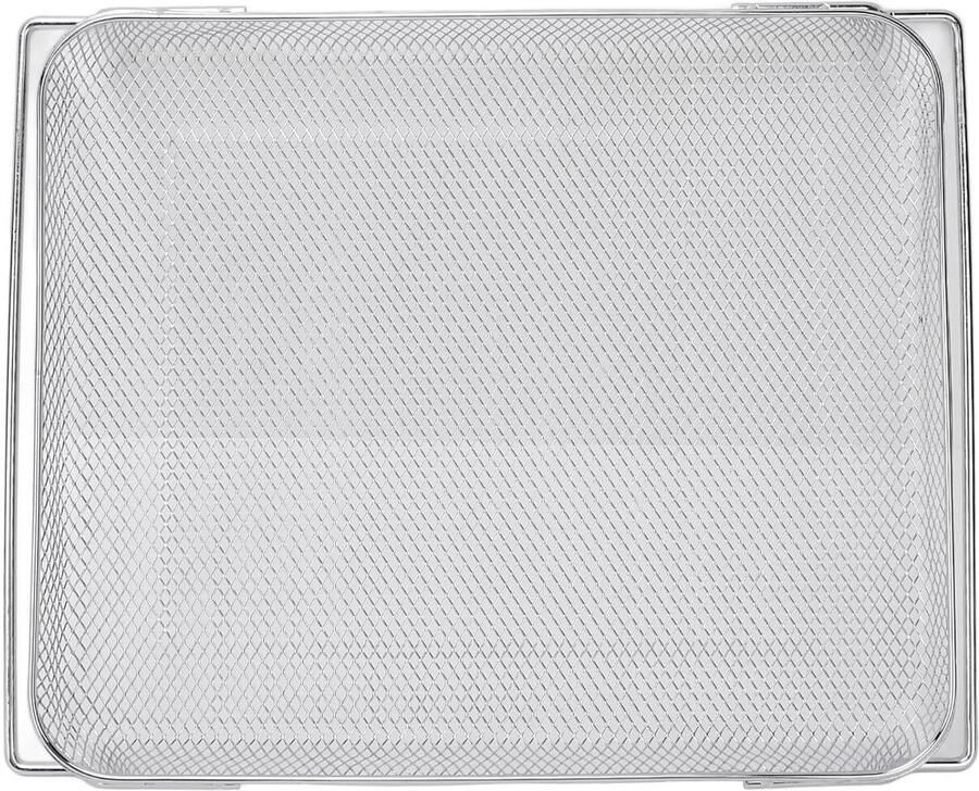 Friteuse Ovenmand Bakrek Knapperig Bakken Roestvrij Staal 38 x 30 x 4 cm Zilver