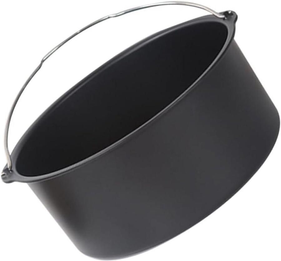 Friteuse Pan Airfryer Oven Gezond Koken Snelle Warmtegeleiding 172x157x2cm Zwart