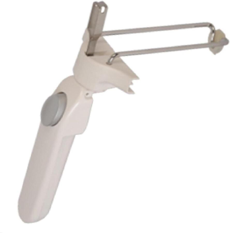 Frituurmand Handvat Mand Handvat Frituurpan Onderdeel Origineel Ontwerp Standaard Maat Zilver