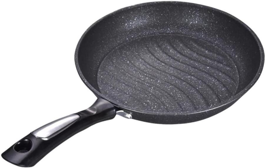 Frituurpan Buitenshuis Grillpan Ronde Pan Ontbijt Maken Antiaanbaklaag 42 cm Lengte Kleuren