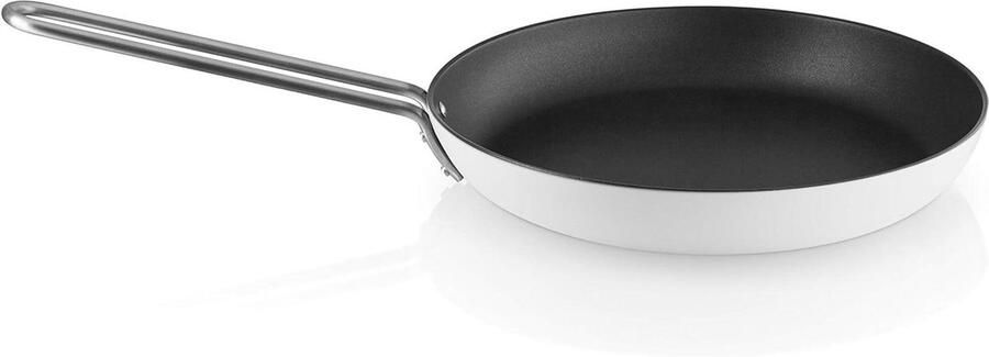 Frituurpan Koekenpan Koopjespan Frituren en bakken Slip-Let antiaanbaklaag 28 cm Wit