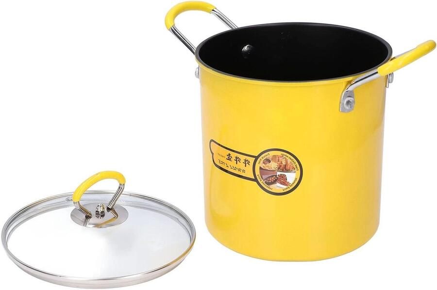Frituurpan Mini Friteuse Thuis Frituren Ingebouwd Oliefilter 3 Liter Zilver