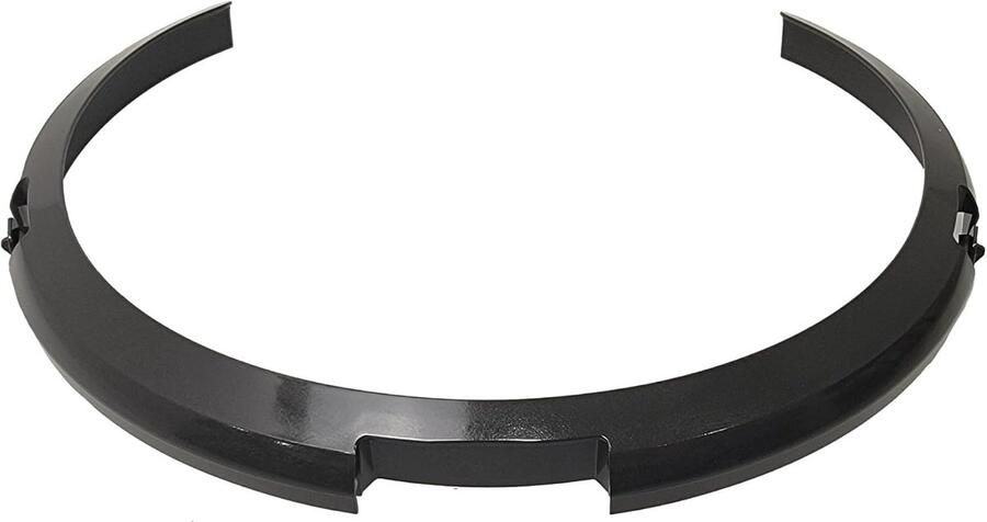 Frituurpan Onderdeel Anti-overloop Ring Veilig Frituren Origineel Ontwerp Standaard Maat Zwart