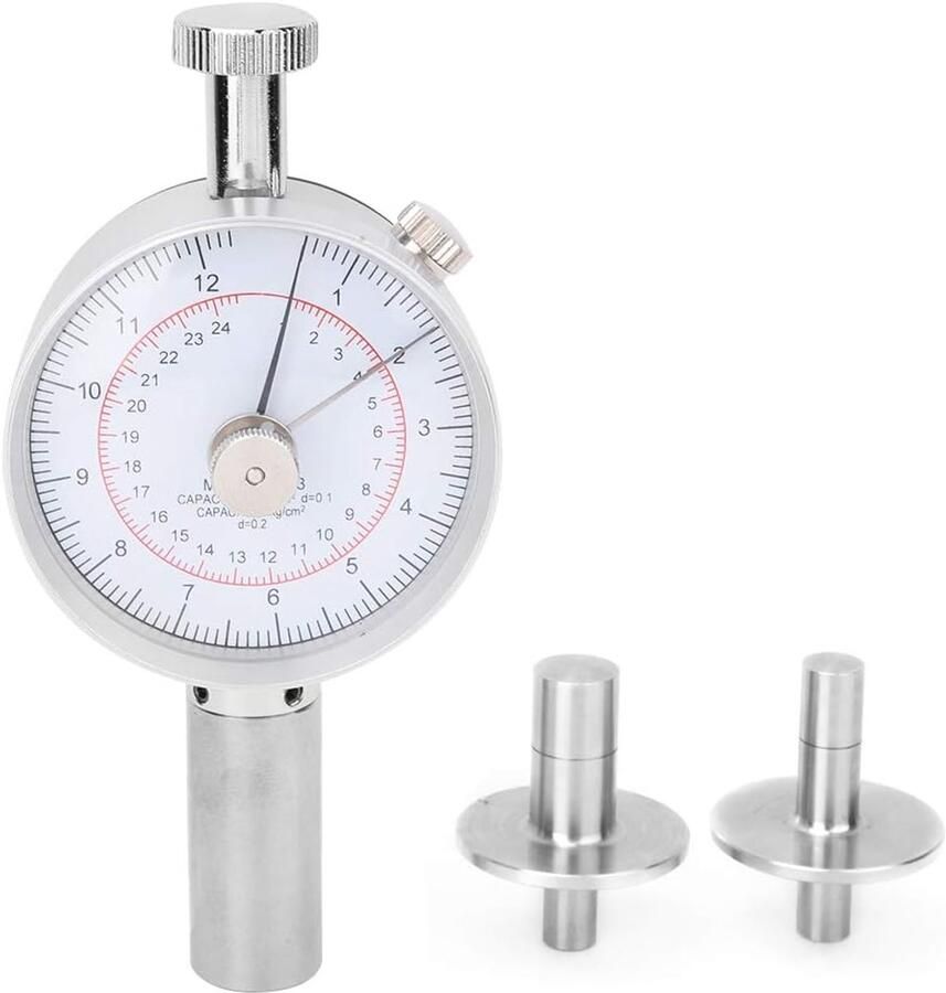 Fruit Penetrometer 2 meetkoppen voor fruithardheidstest ideaal voor fruitbedrijven en onderzoek ShopVlot