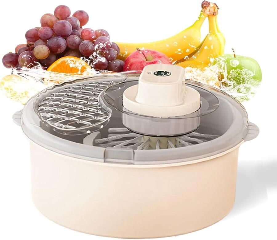Fruit Spinner Kom Groente Wasser Salade Bereiden Spoel en Roteer Functie