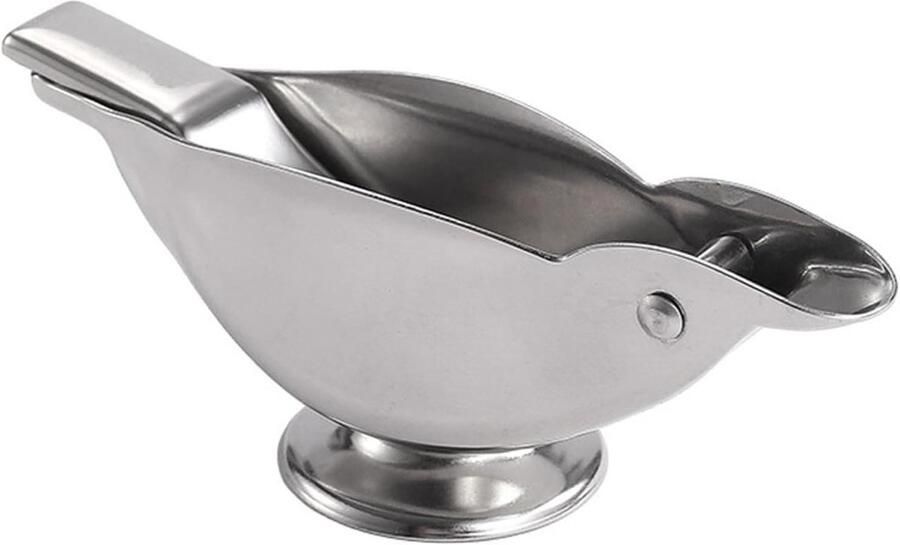 Fruitpers Vogel Citruspers Handig Sap Extraheren Ergonomisch Ontwerp 48 x 45 x 48 mm Zilver