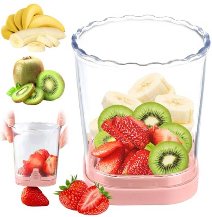 Fruitsnijder en Groentesnijder Innovatieve Snijmachine voor Eenvoudig Snijden van Groenten en Fruit