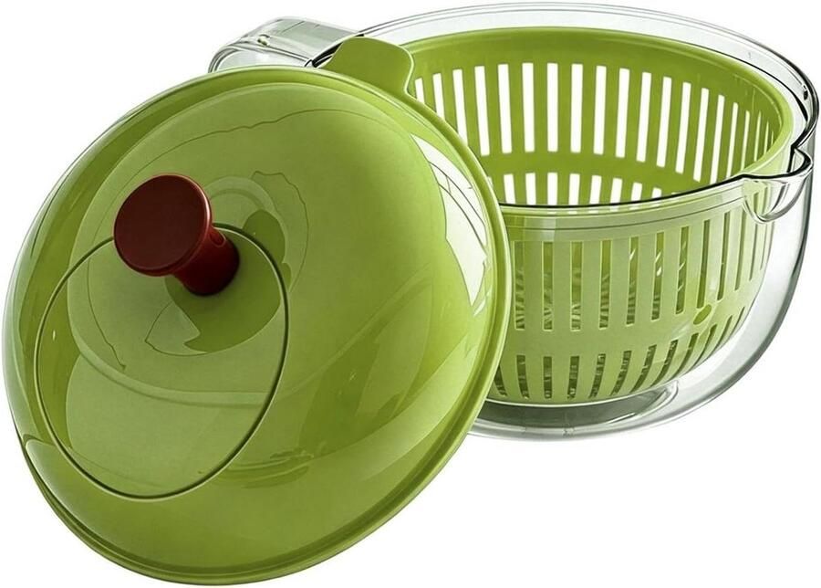 Fruitwasmachine Groente Wasser Verse en Bereiden Handgreep Zeef 23 x 23 x 18 cm Groente