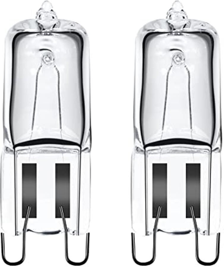 G9 Halogeenlamp 25W 230V Voor Oven en Magnetron Verpakking van 2