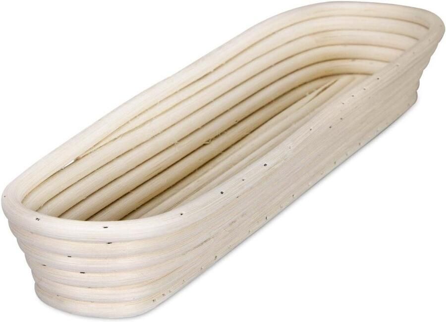 Gaarmand Rattan Deeg Mand Brood Bakken Natuur 36 cm Beige