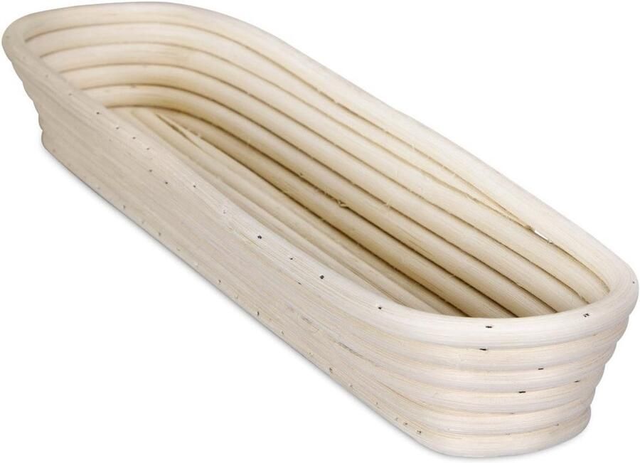 Gaarmand Rattan Rijsmand Brood Bakken Natuur 36 x 7.5 cm Beige