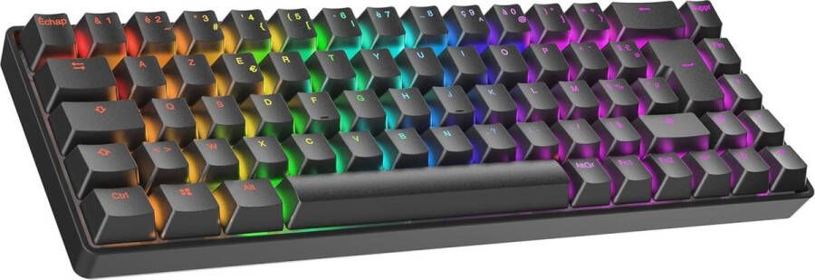 Gaming Toetsenbord met Rapid Trigger Technology en 69 RGB LED-toetsen Azerty Layout