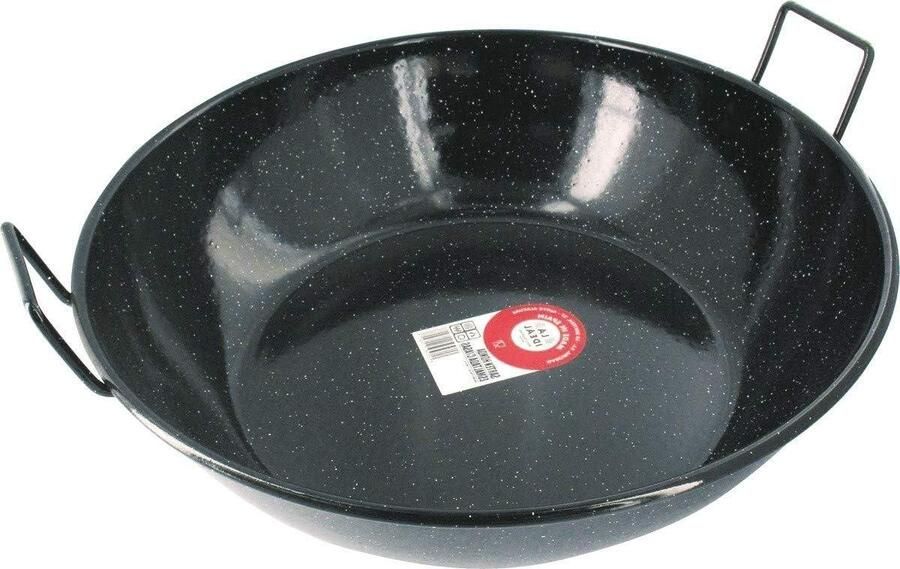 Garcima Koekenpan Steel Pan Koken voor Familie Professionele Kwaliteit 55 cm Cranberry