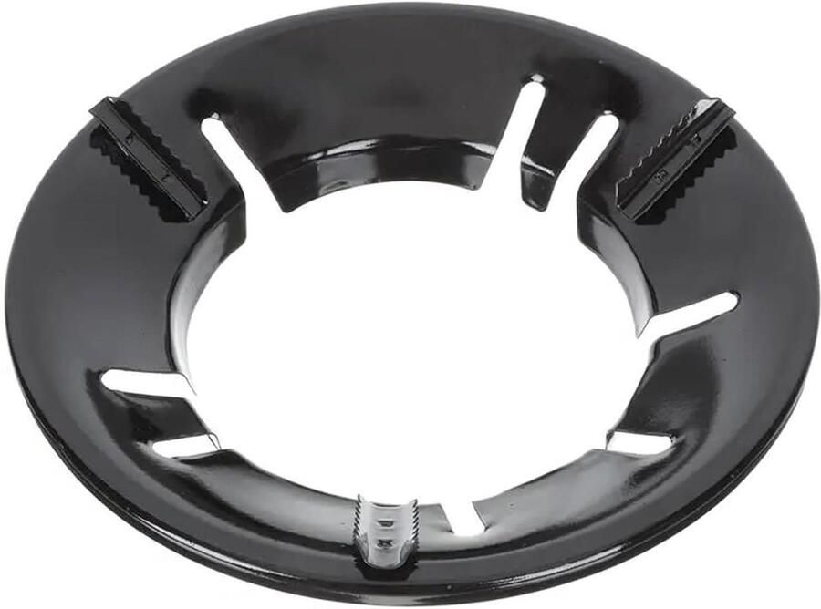 Gas Kookplaat Panhouder Kookring Wokhouder Stabiliseren van Pannen Antislip Ontwerp 25.5 cm Zwart