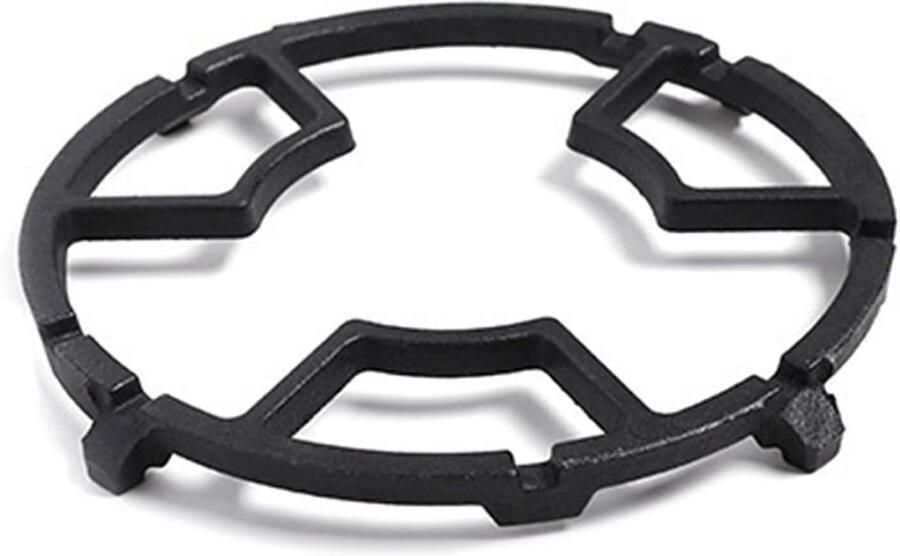 Gas Ring Reducer Wok Support Ring Stabiel Koken Gietijzer 17.5 cm Zwart