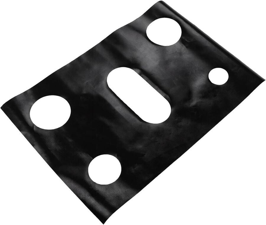 Gasfornuis Beschermer Kookplaat Mat Keuken Schoonhouden Hittebestendig Materiaal 62 x 41 cm Zwart