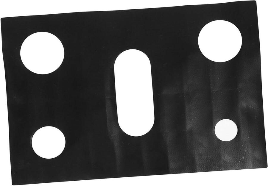 Gasfornuis Beschermmat Kookplaat Voering Keuken Schoonhouden Hittebestendig tot 600°F 615 x 415 cm Zwart